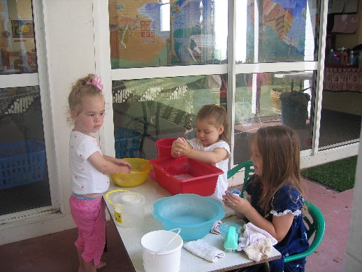 On these HOT Summer days Washing is popular
